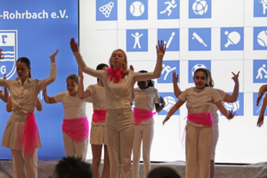 Der Kinderjazz LevelUp unter der Leitung von Uschi Jost untermalte das Programm beim diesjährigen Jahresempfang